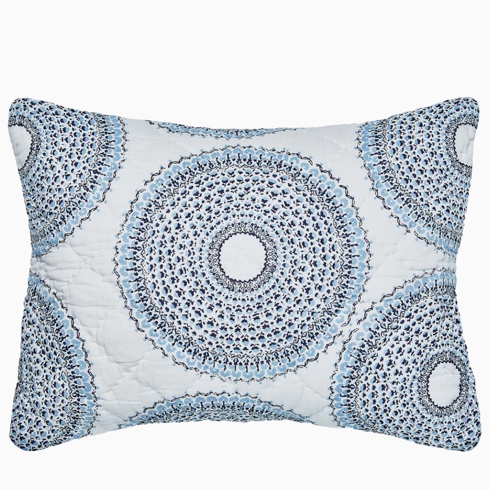 John Robshaw x Anthropologie Lapis King Sham
